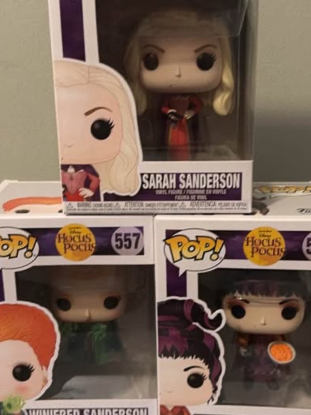 Funko Pop! Disney Hocus Pocus Sanderson Sisters Set - Winifred, Sarah, and Mary